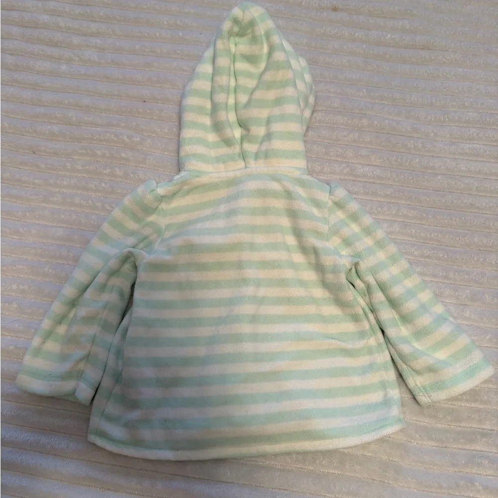 Carter's Mint and White Fleece Baby Jacket